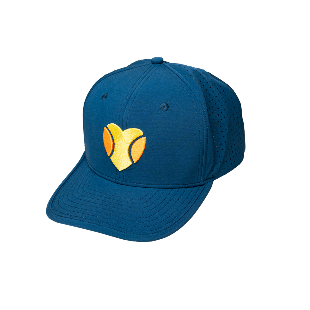 I ❤️ Beach Tennis AquaSnapBack in Navy