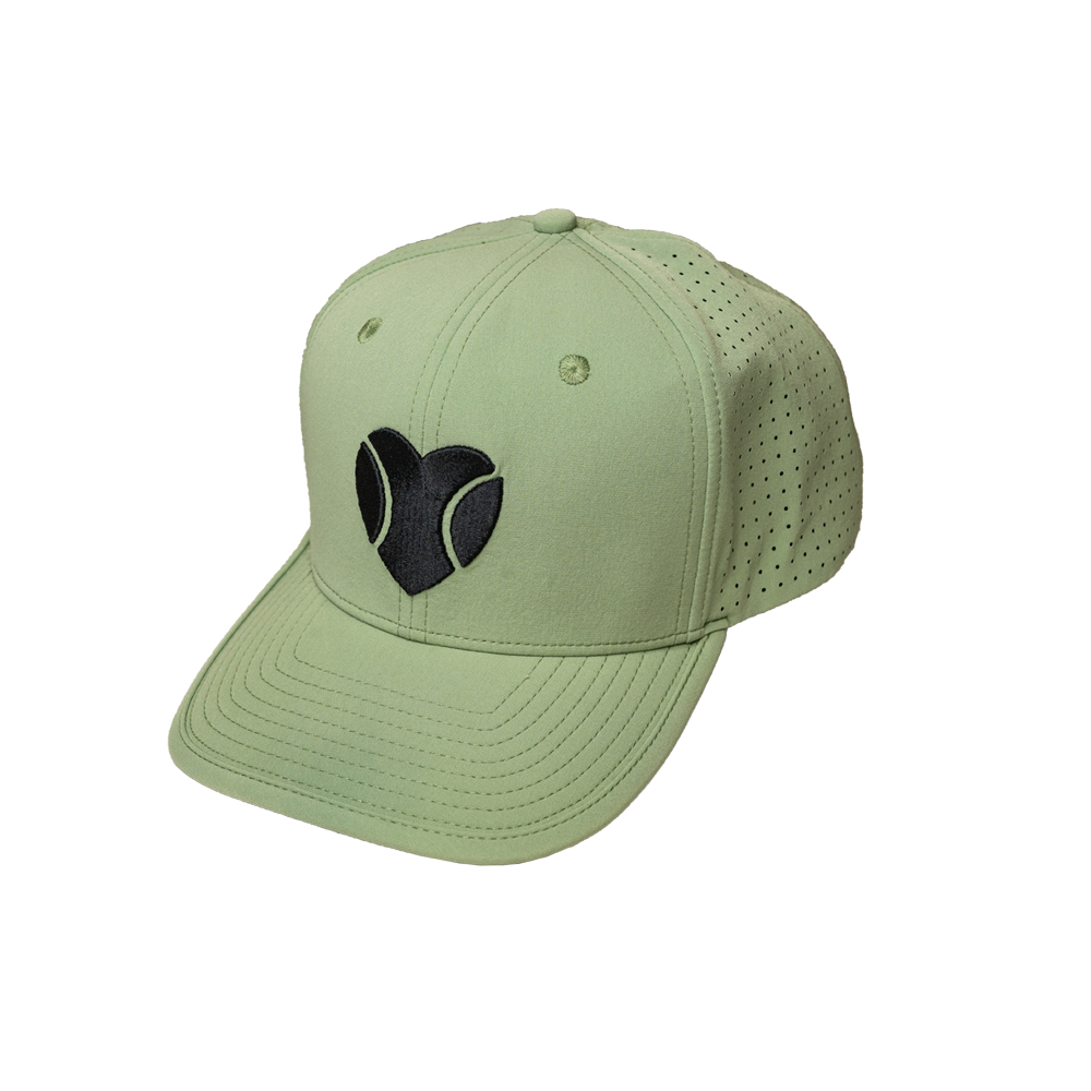 I ❤️ Beach Tennis AquaSnapBack in Pistachio