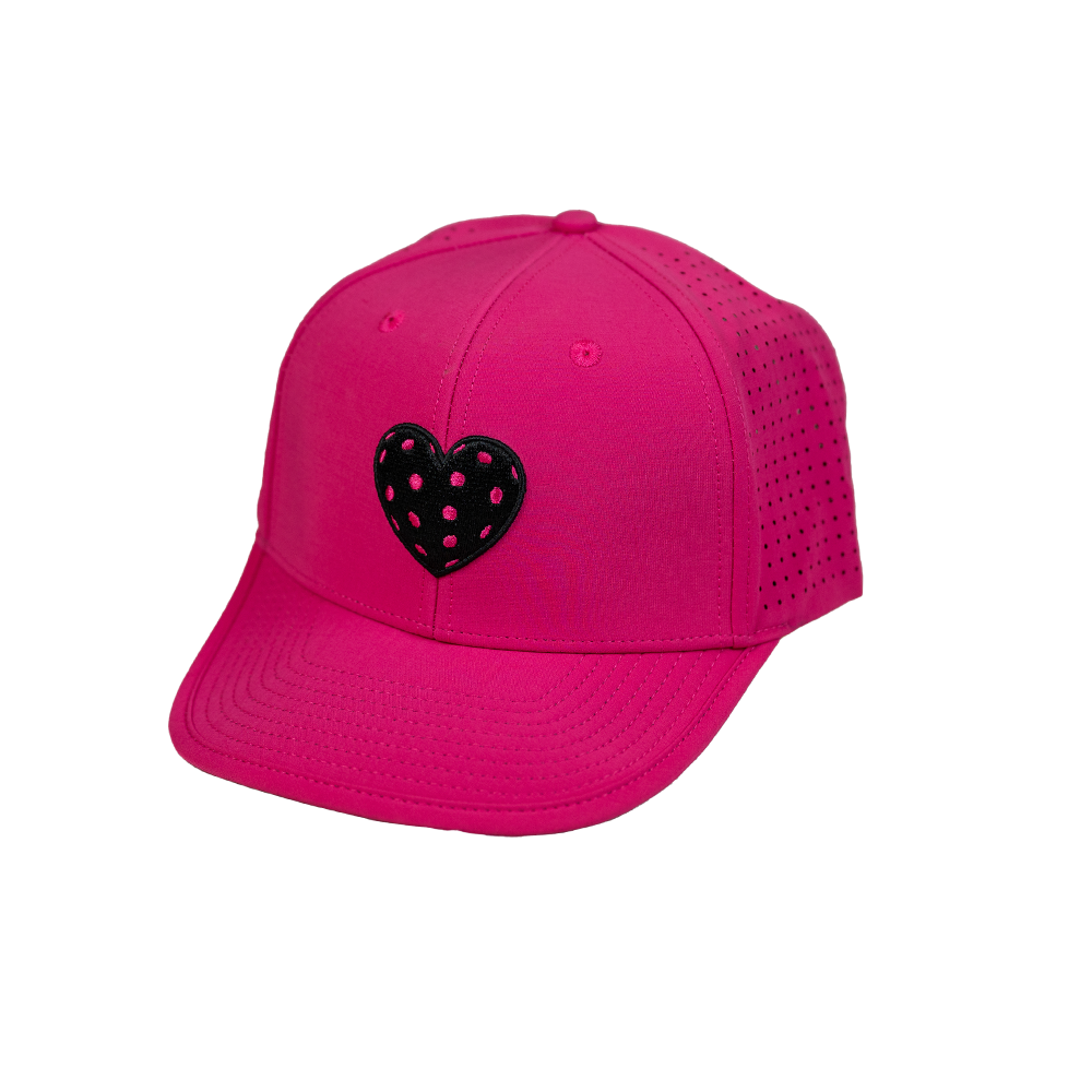I ❤️ Pickleball AquaSnapBack in Hot Pink