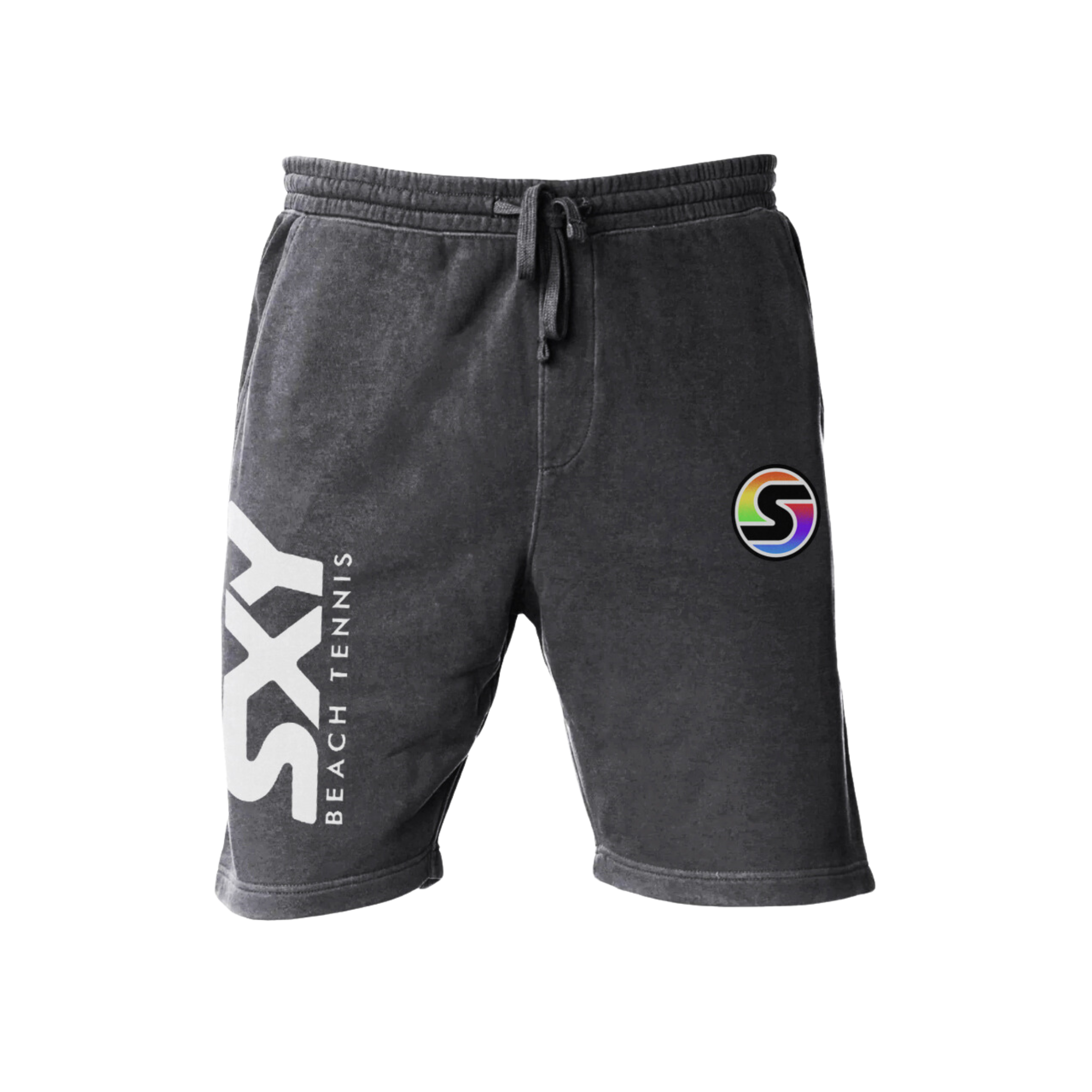 'S' Logo Pigment Dyed Fleece Lounge Short