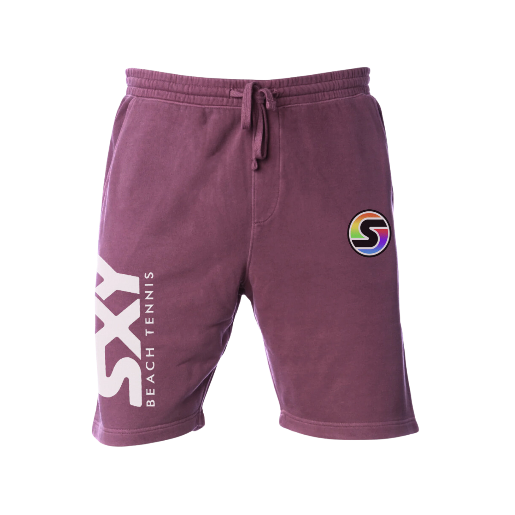 'S' Logo Pigment Dyed Fleece Lounge Short
