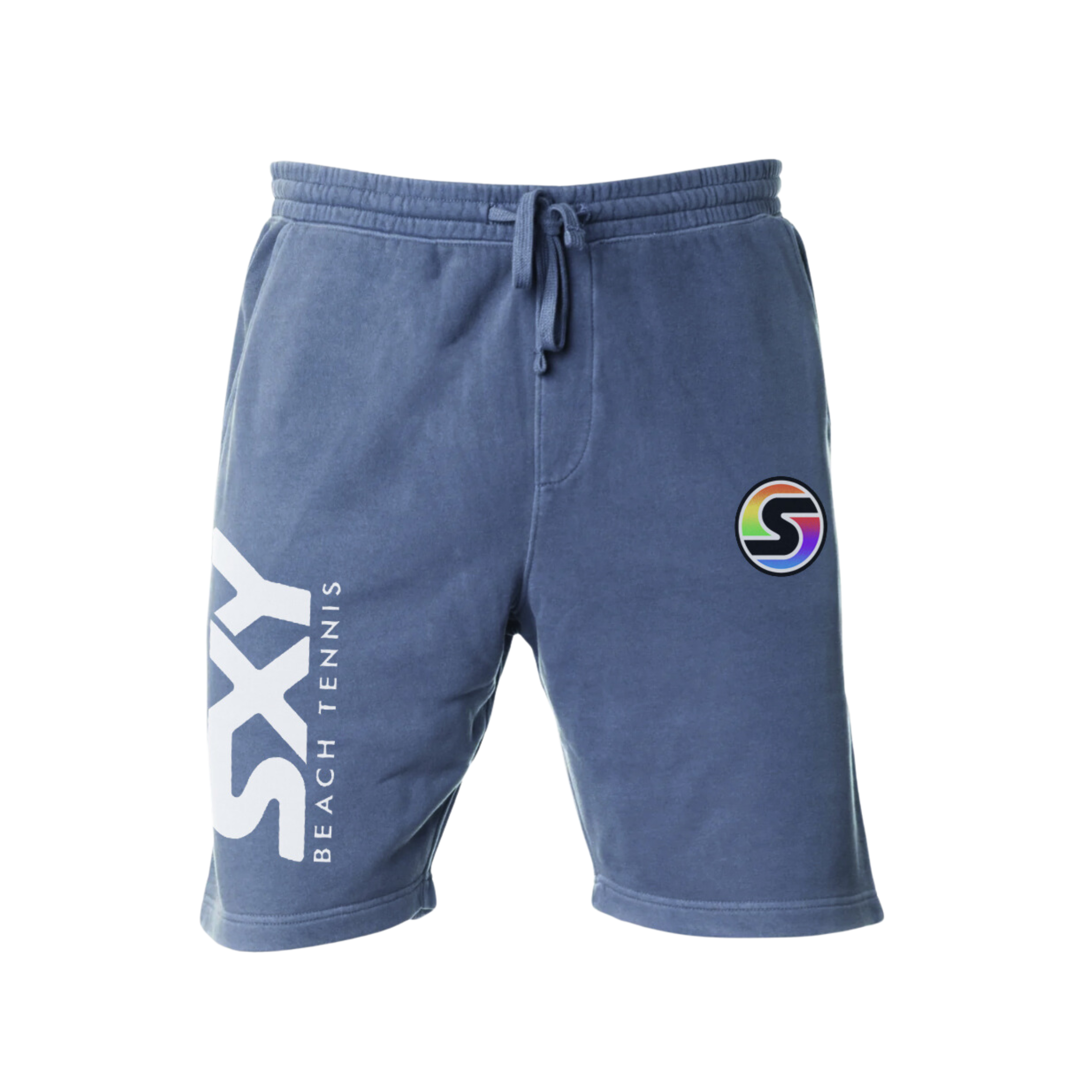 'S' Logo Pigment Dyed Fleece Lounge Short