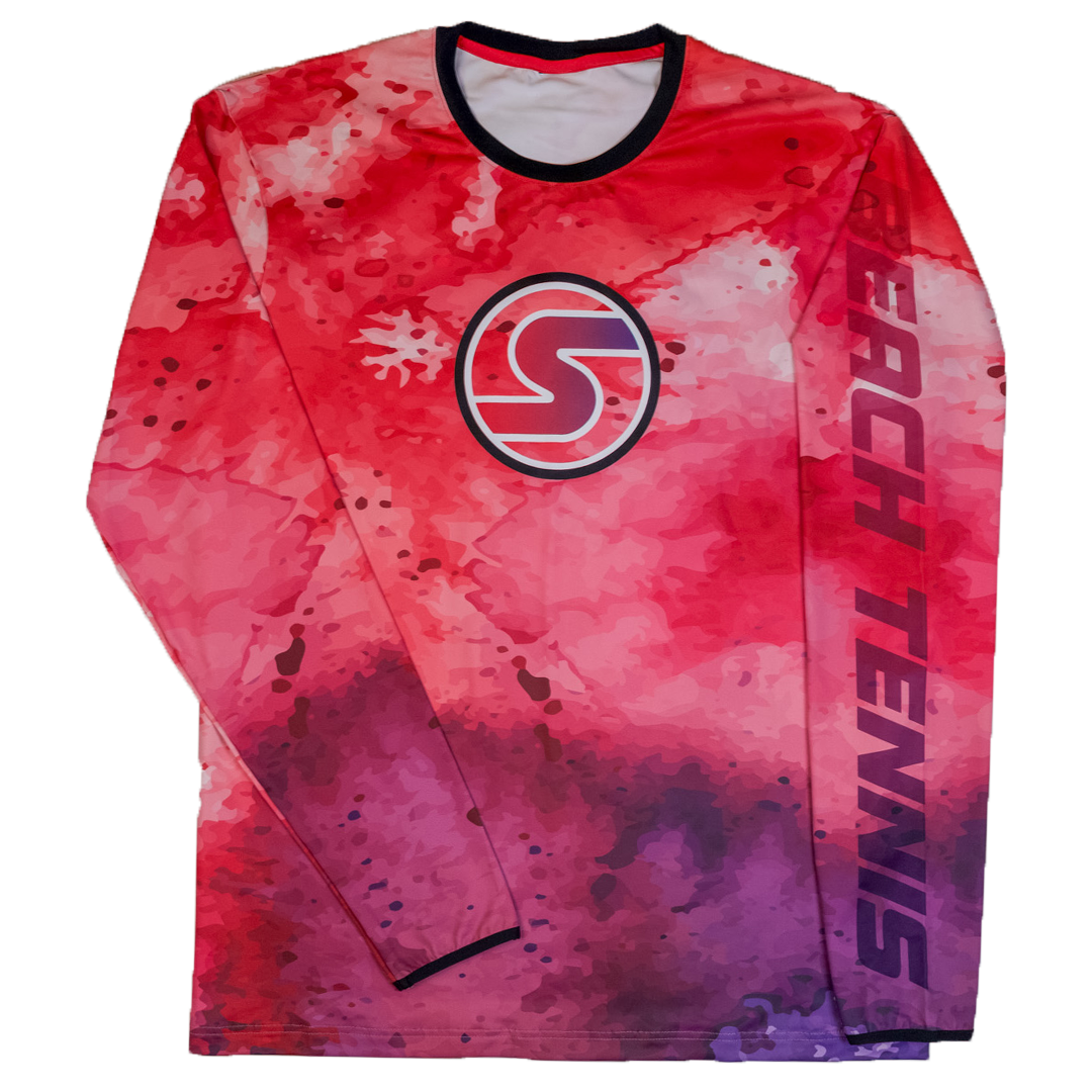 Men's NKD Beach Tennis Competition Long Sleeve UPF