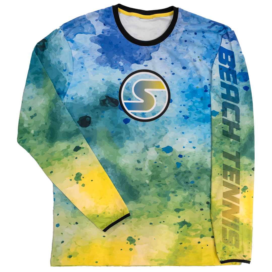 Men's NKD Beach Tennis Competition Long Sleeve UPF