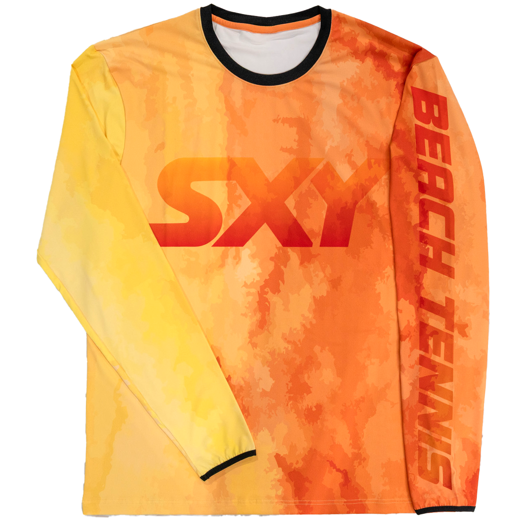 Men's NKD Beach Tennis Competition Long Sleeve UPF