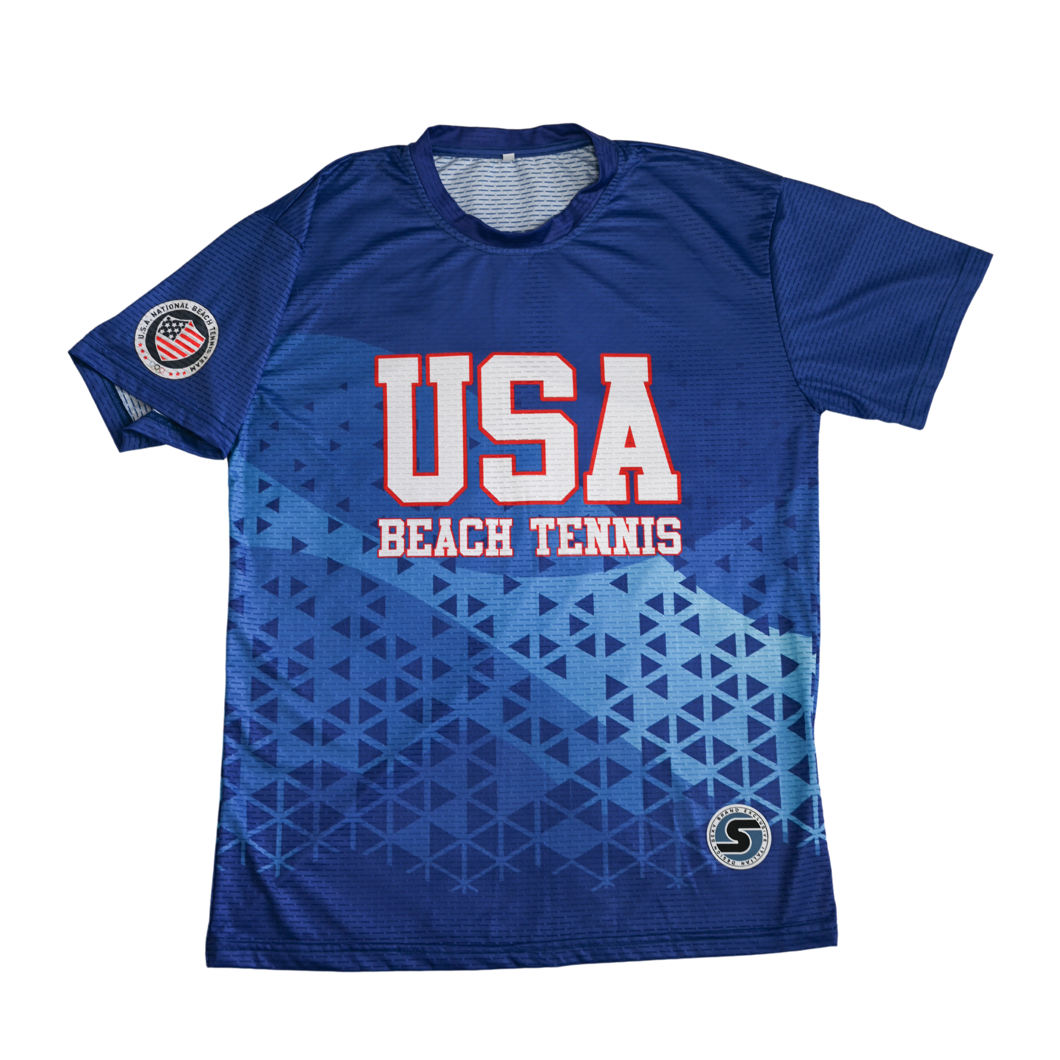 Team USA Beach Tennis Short Sleeve Jersey Tee