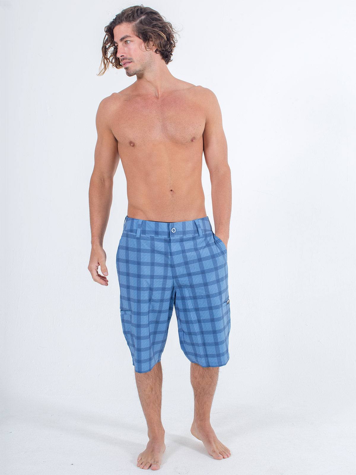 Men's Transformer Shorts in Blue