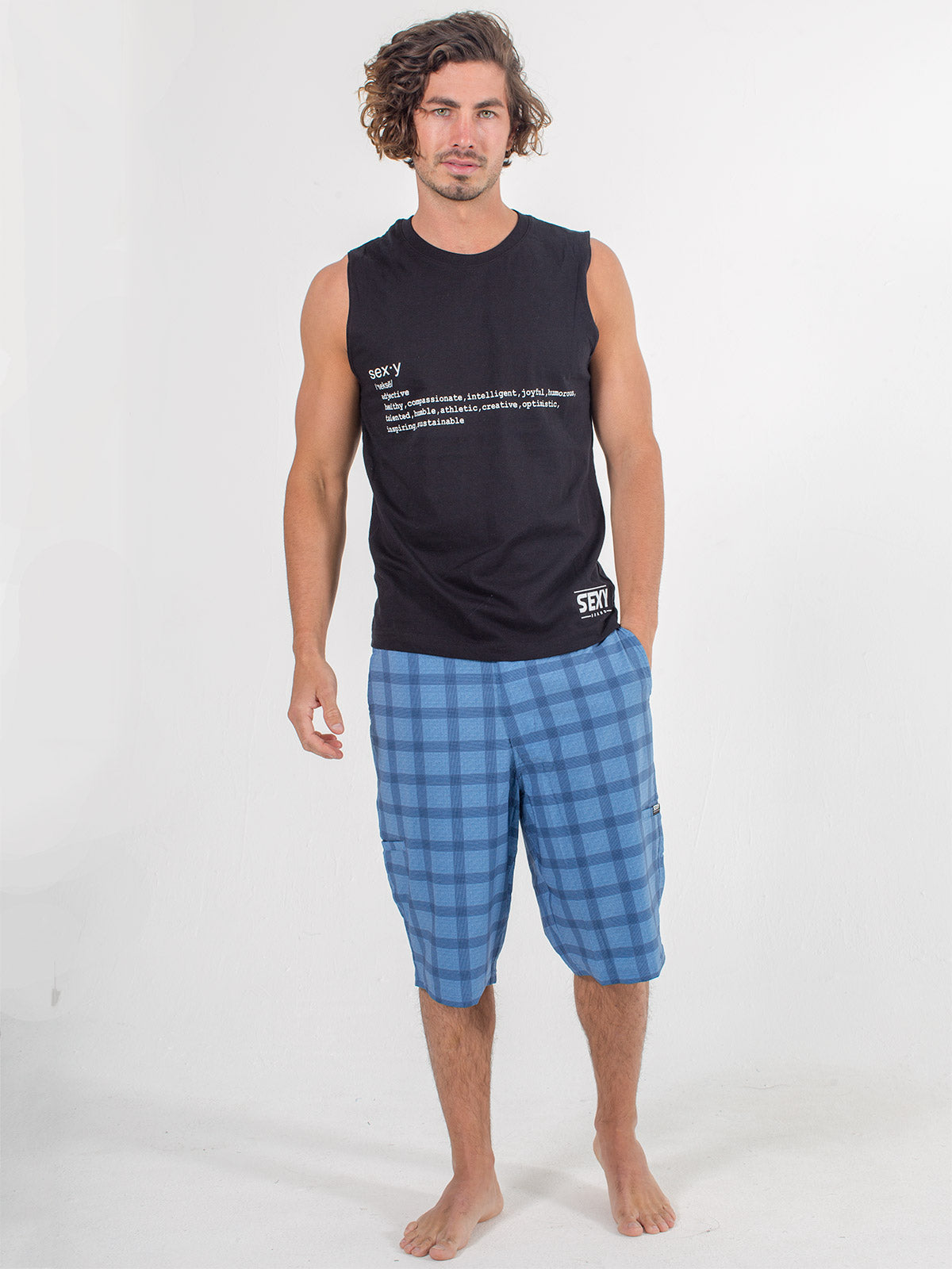 Men's Transformer Shorts in Blue