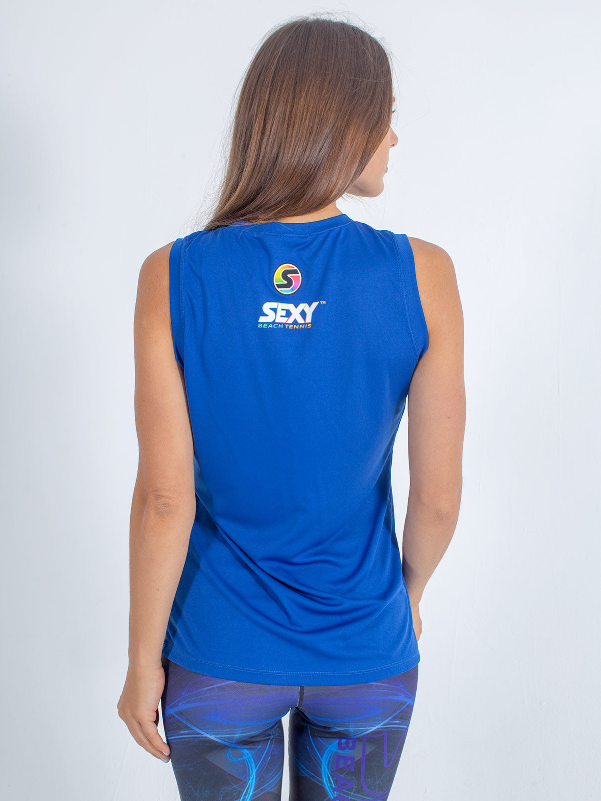 Women's Stay Dry Competition Tank in Royal Blue