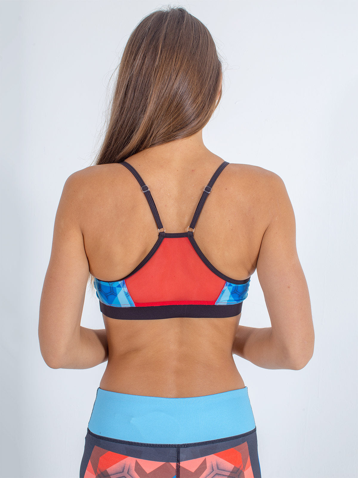 Gym-to-Swim Racerback Sport Top in SEXY Hexy